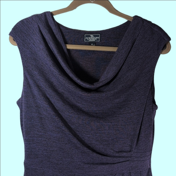 American Living Purple Midi Dress - Picture 2 of 7